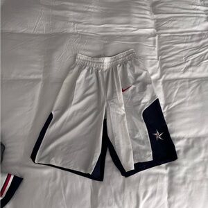 Nike  Rare White USA Olympic Basketball Shorts